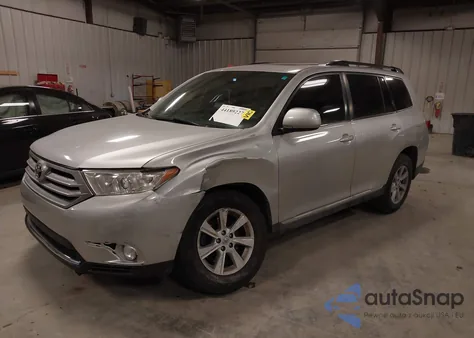 2012 Toyota Highlander Se V6 из США, поврежденный, VIN 5TDBK3EHXCS141260